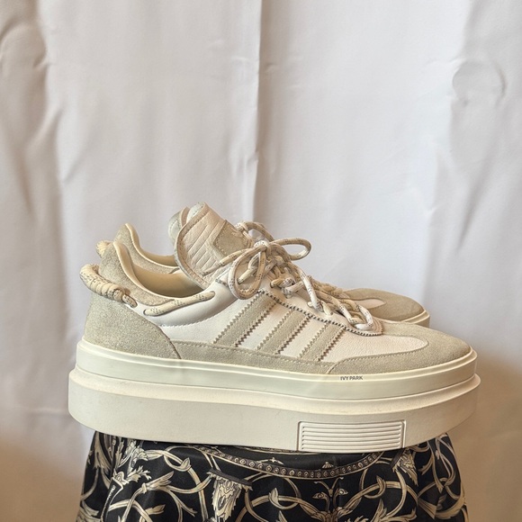 Adidas ivy park Off-White and Beige Platform Sneakers Beyonce - Picture 4 of 10
